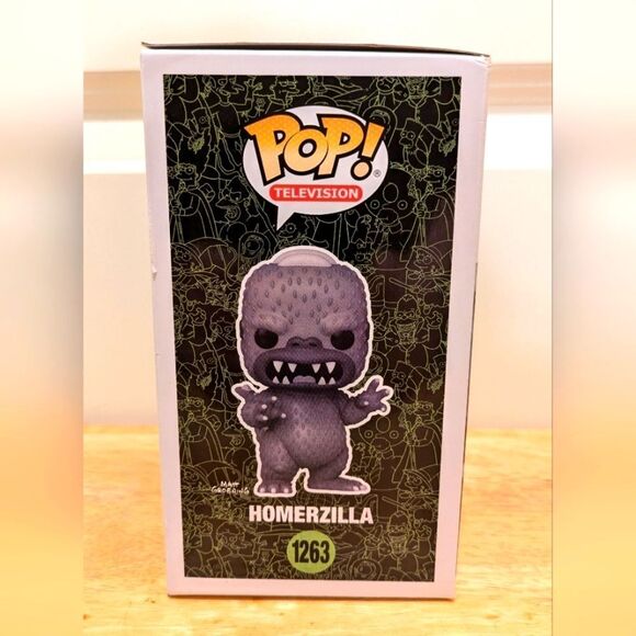 3/$30 NWT Funko Pop 1263 the Simpsons Treehouse of Horror Homerzilla Vinyl - Picture 6 of 7